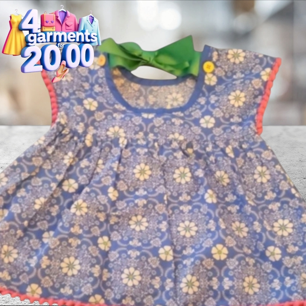 Matilda Jane dress with detachable bow size 2